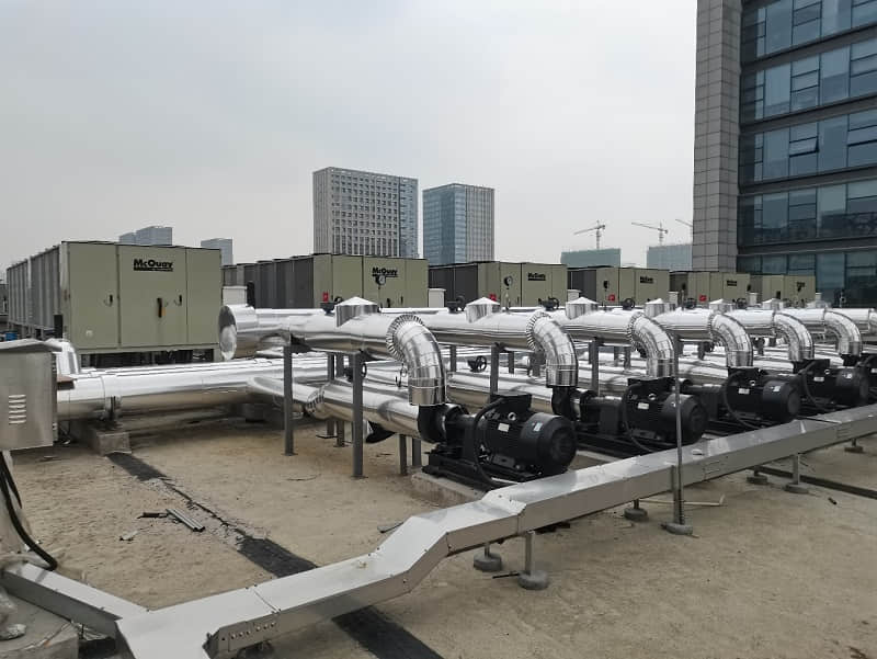 冷水機組減振降噪技術