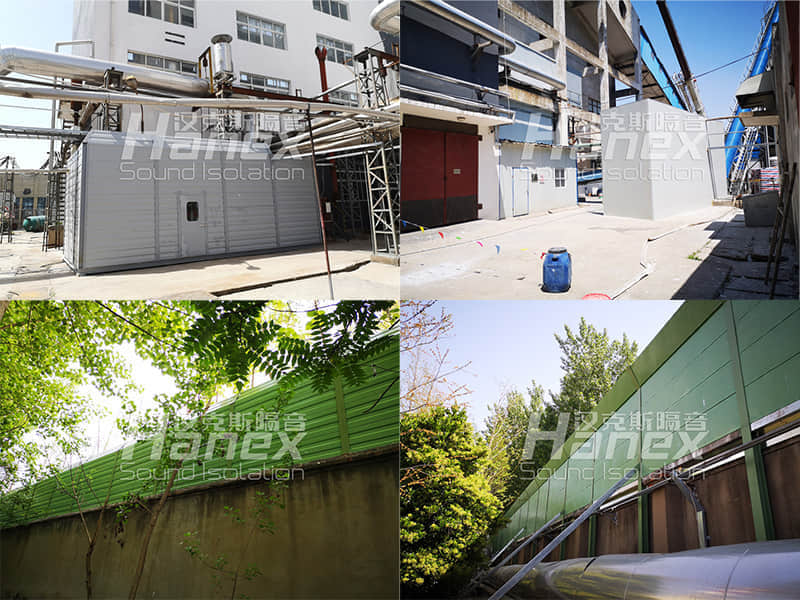 熱電站汽輪機(jī)房、鍋爐房、廠界降噪案例-古井貢酒