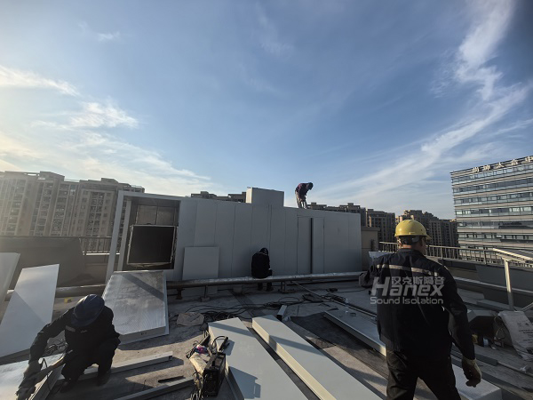 屋面風機噪音大怎么處理？