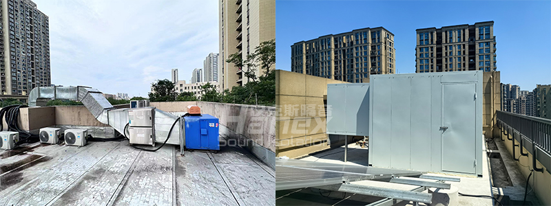 風機噪音大裝風機隔聲罩有效果嗎？